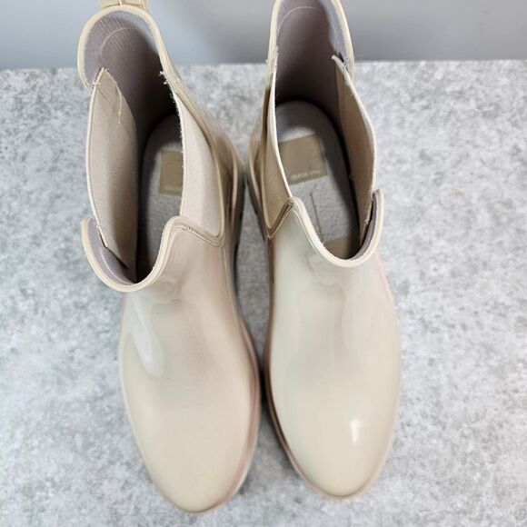 Dolce Vita Women’s Thundr 2 Rain Boots Ivory Size 10 - Picture 5 of 7